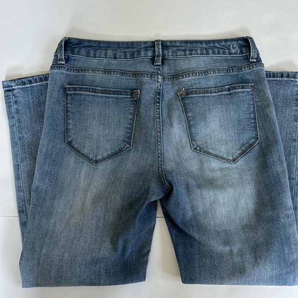 Kensie distressed cropped jeans, 8 - Picture 4 of 4